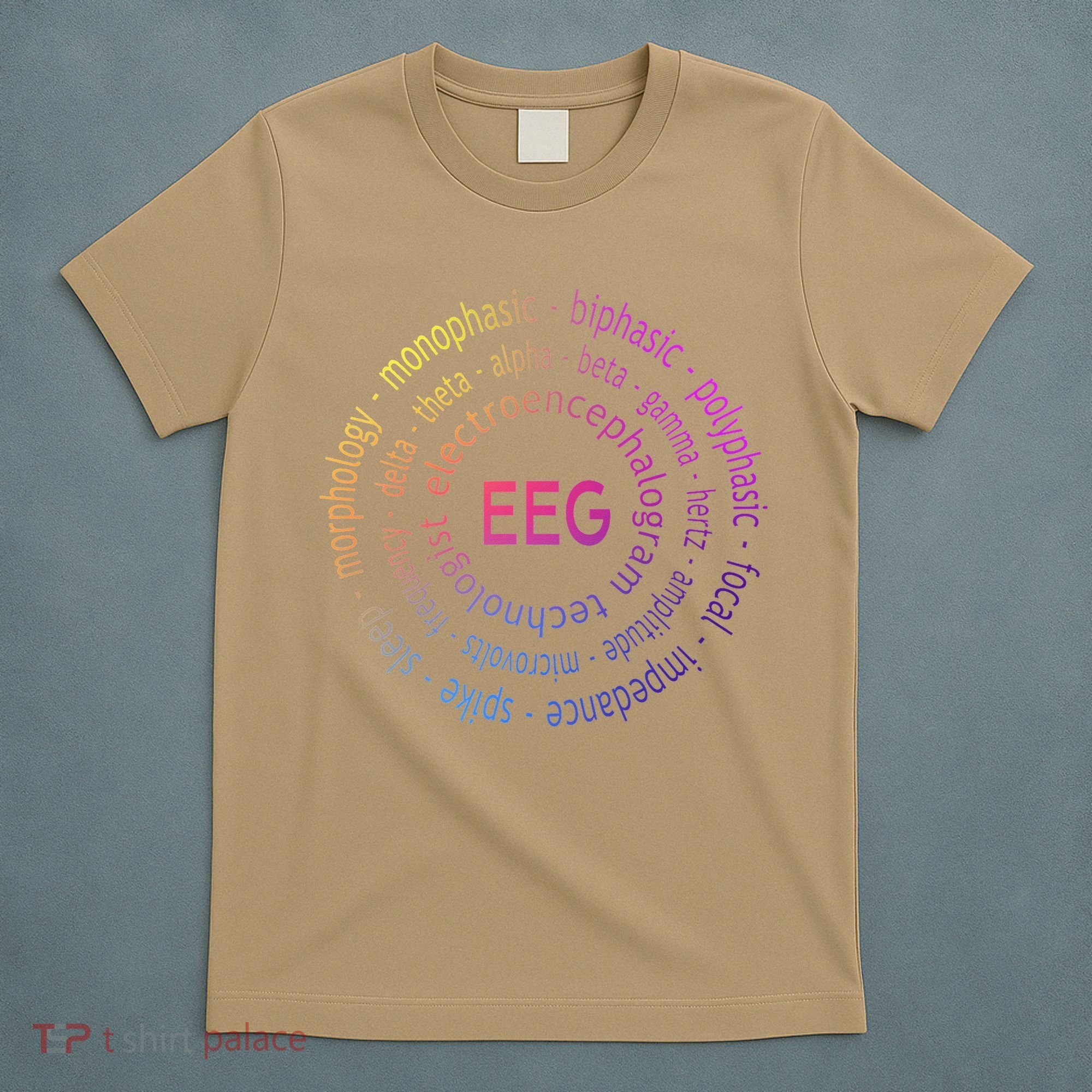 Colorful EEG - EEG Appreciation - EEG Pediatric T-Shirt