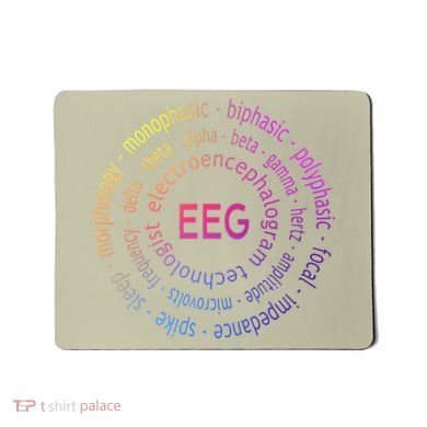 Colorful EEG - EEG Appreciation - EEG Pediatric Mousepad