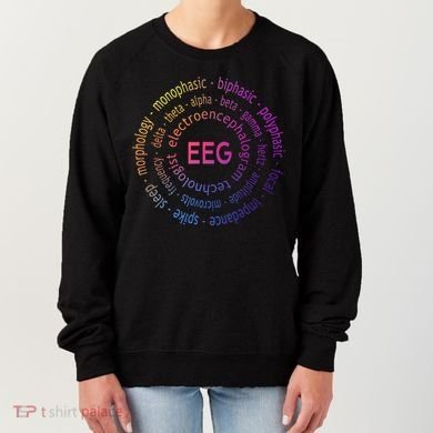 Colorful EEG - EEG Appreciation - EEG Pediatric Appreciation Women's Sweatshirt