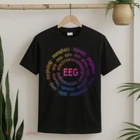 Colorful EEG - EEG Appreciation - EEG Pediatric Appreciation T-Shirt thumb 2