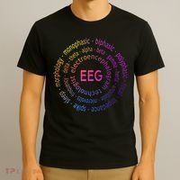 Colorful EEG - EEG Appreciation - EEG Pediatric Appreciation T-Shirt thumb 3