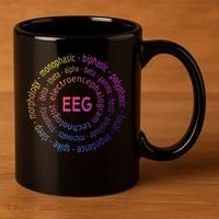 Colorful EEG - EEG Appreciation - EEG Pediatric Appreciation 11oz C Handle Ceramic Mug thumb 3