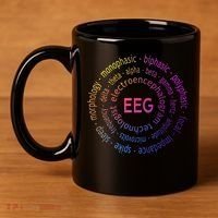 Colorful EEG - EEG Appreciation - EEG Pediatric Appreciation 11oz C Handle Ceramic Mug thumb 4