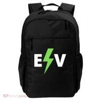 Cool EV Electric Vehicle, EV Life, Funny Electric Vehicle Backpack thumb 0