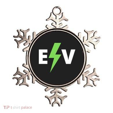 Cool EV Electric Vehicle, EV Life, Funny Electric Vehicle Ornament