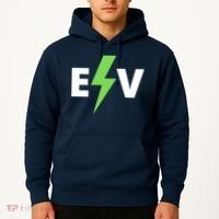 Cool EV Electric Vehicle, EV Life, Funny Electric Vehicle Hoodie thumb 2