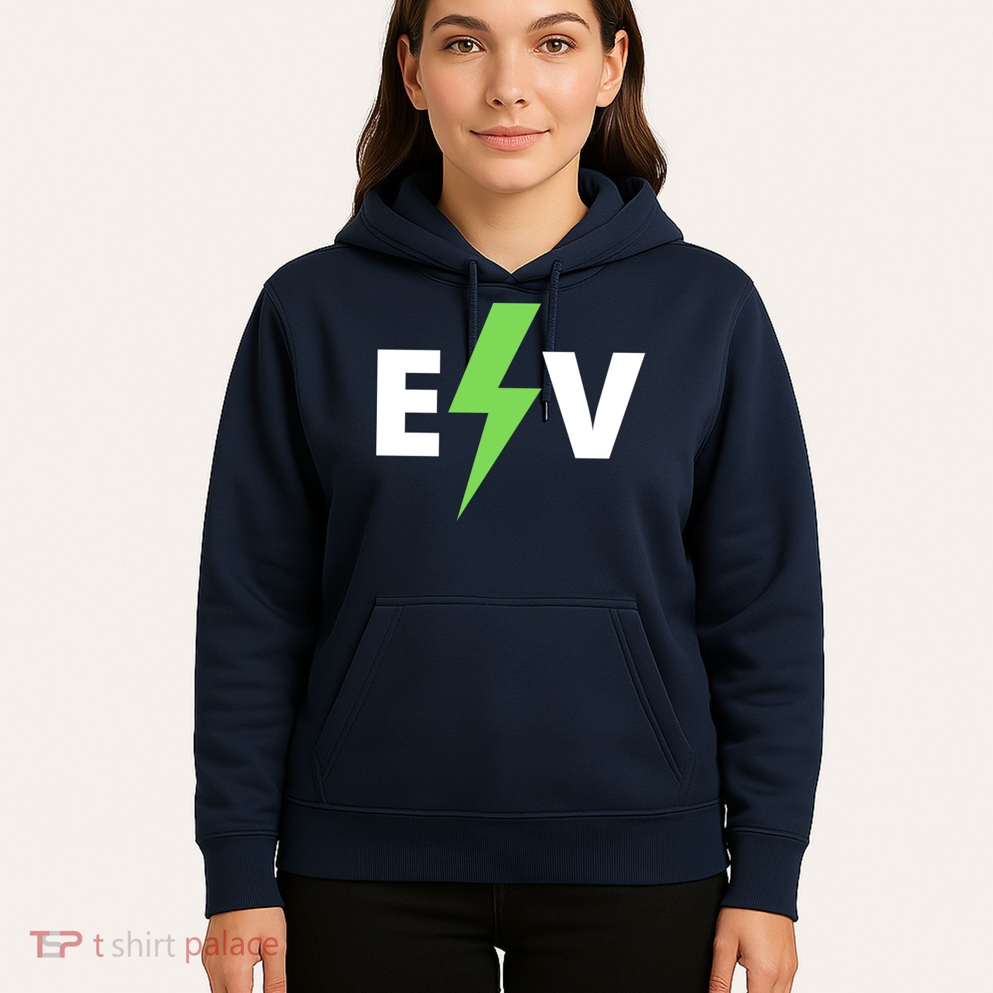 Cool EV Electric Vehicle, EV Life, Funny Electric Vehicle Hoodie