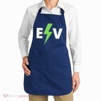 Cool EV Electric Vehicle, EV Life, Funny Electric Vehicle Apron thumb 2
