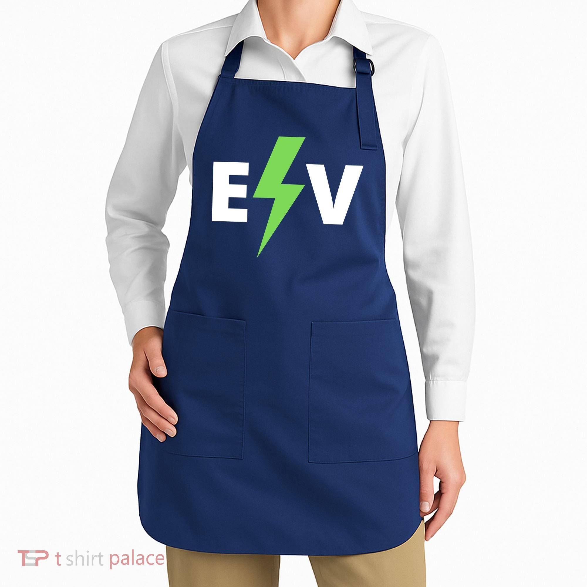 Cool EV Electric Vehicle, EV Life, Funny Electric Vehicle Apron