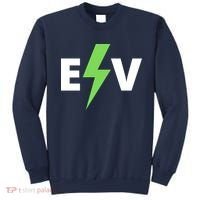 Cool EV Electric Vehicle, EV Life, Funny Electric Vehicle Sweatshirt thumb 0