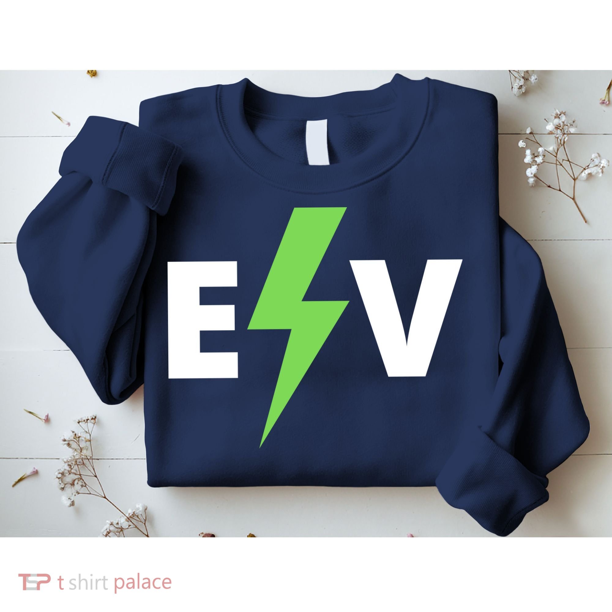 Cool EV Electric Vehicle, EV Life, Funny Electric Vehicle Sweatshirt