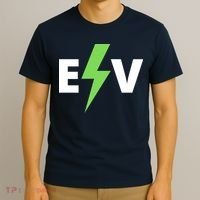 Cool EV Electric Vehicle, EV Life, Funny Electric Vehicle T-Shirt thumb 3
