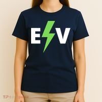 Cool EV Electric Vehicle, EV Life, Funny Electric Vehicle T-Shirt thumb 4