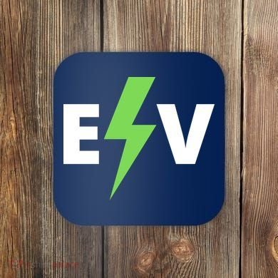 Cool EV Electric Vehicle, EV Life, Funny Electric Vehicle Coaster