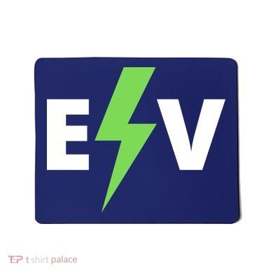 Cool EV Electric Vehicle, EV Life, Funny Electric Vehicle Mousepad