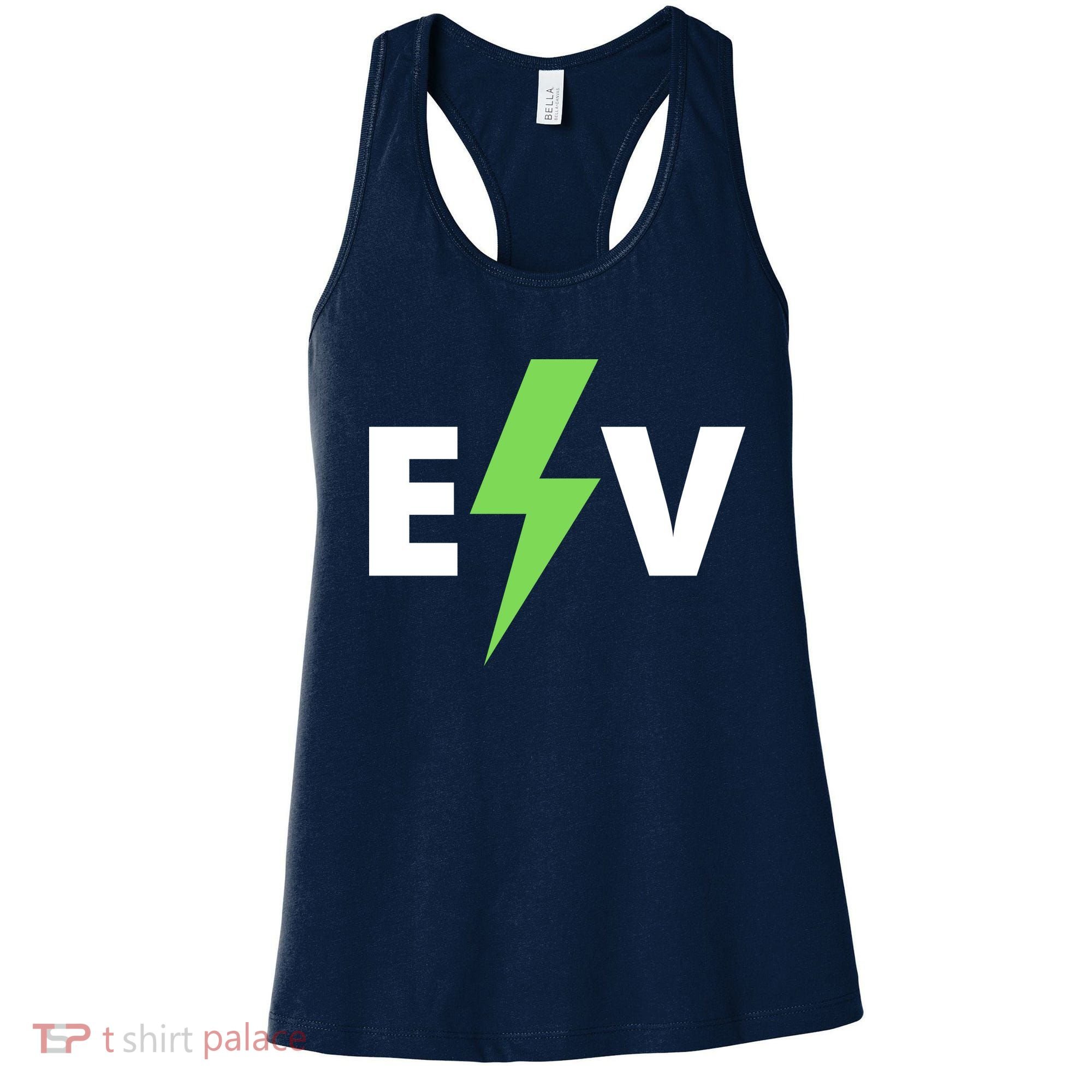 Cool EV Electric Vehicle, EV Life, Funny Electric Vehicle Women's Tank Top