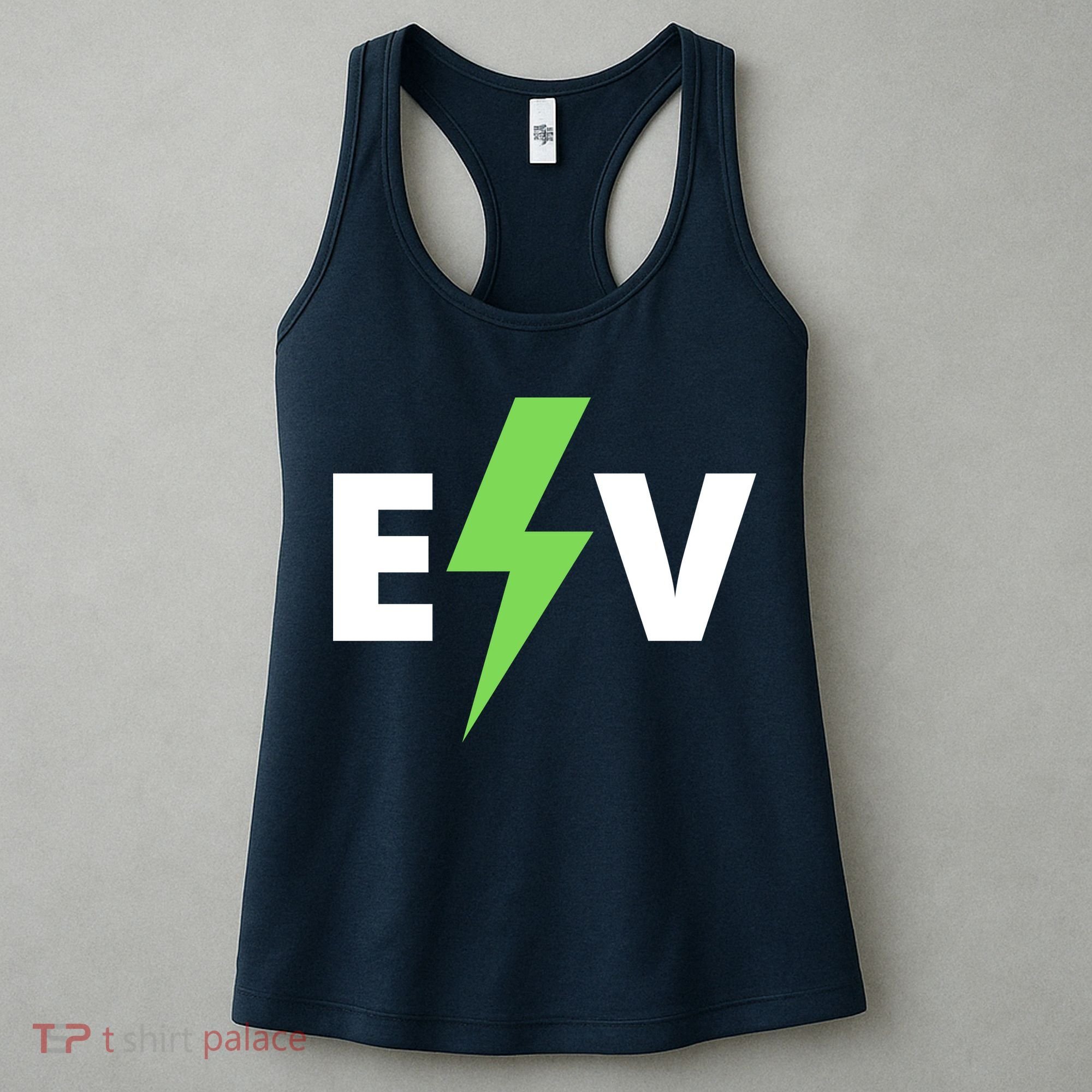 Cool EV Electric Vehicle, EV Life, Funny Electric Vehicle Women's Tank Top