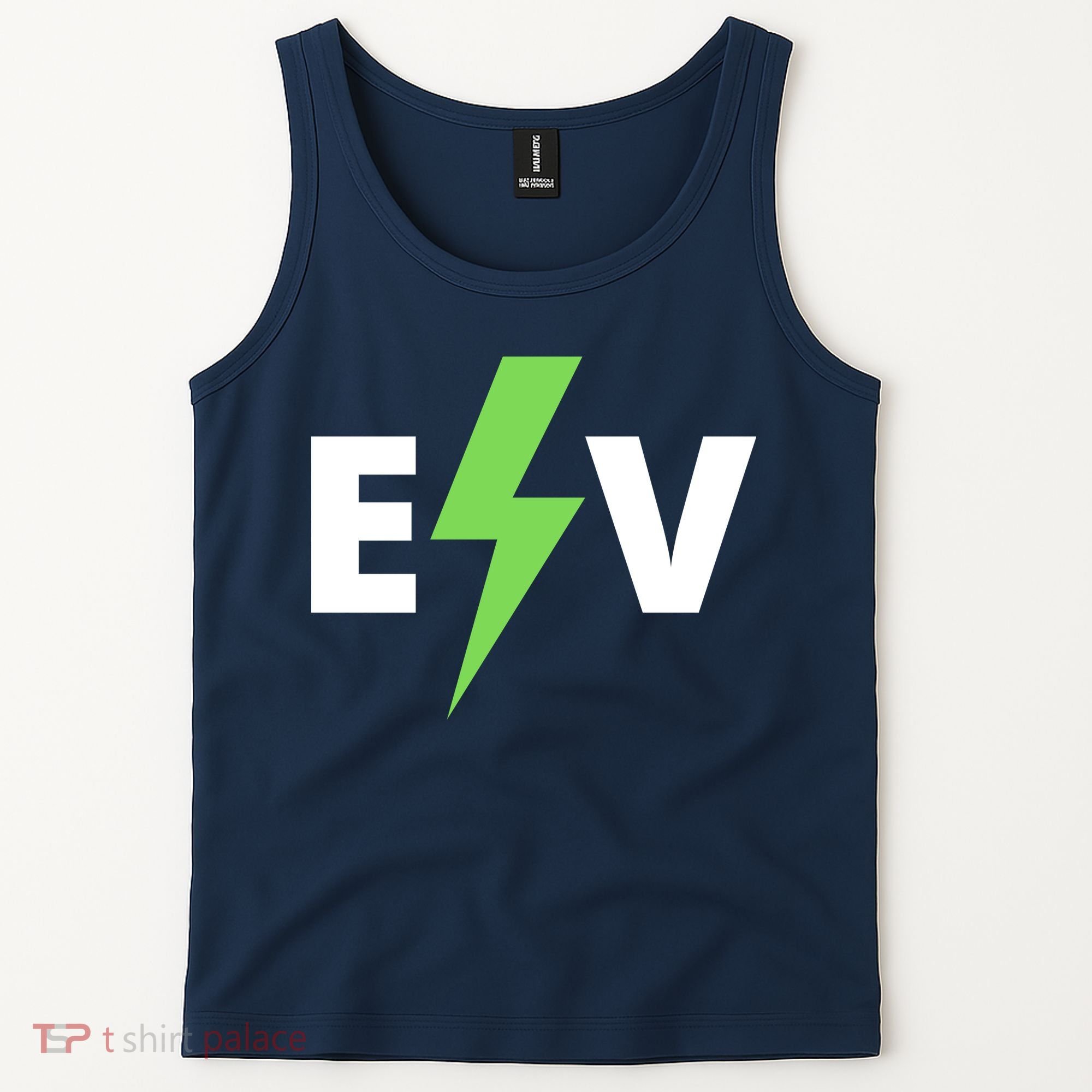Cool EV Electric Vehicle, EV Life, Funny Electric Vehicle Tank Top