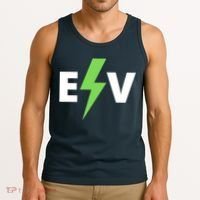 Cool EV Electric Vehicle, EV Life, Funny Electric Vehicle Tank Top thumb 3