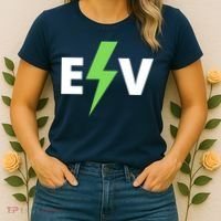 Cool EV Electric Vehicle, EV Life, Funny Electric Vehicle Women's T-Shirt thumb 2
