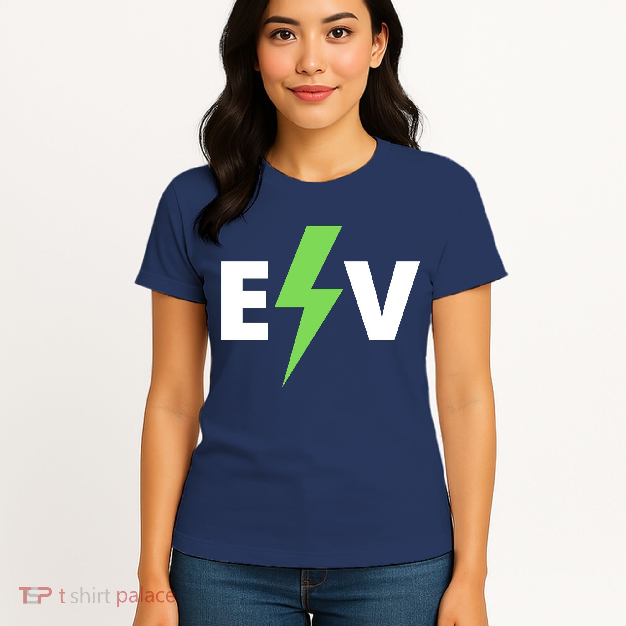 Cool EV Electric Vehicle, EV Life, Funny Electric Vehicle Women's T-Shirt