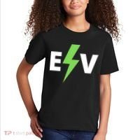 Cool EV Electric Vehicle, EV Life, Funny Electric Vehicle Kids T-Shirt thumb 2