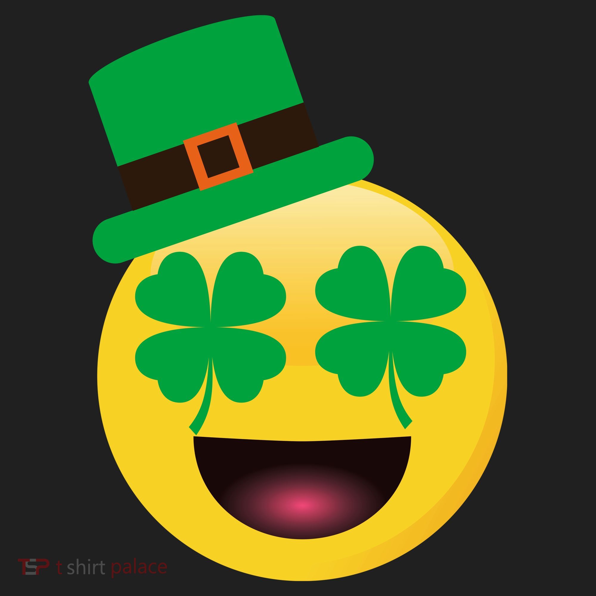 Emoji Smile Clover St. PatrickS Day Women's Sweatshirt