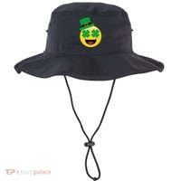 Emoji Smile Clover St. PatrickS Day Bucket Hat thumb 0