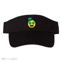 Emoji Smile Clover St. PatrickS Day Visor thumb 0