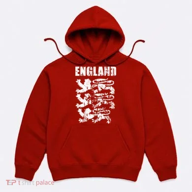 Cool England Flag Hoodie