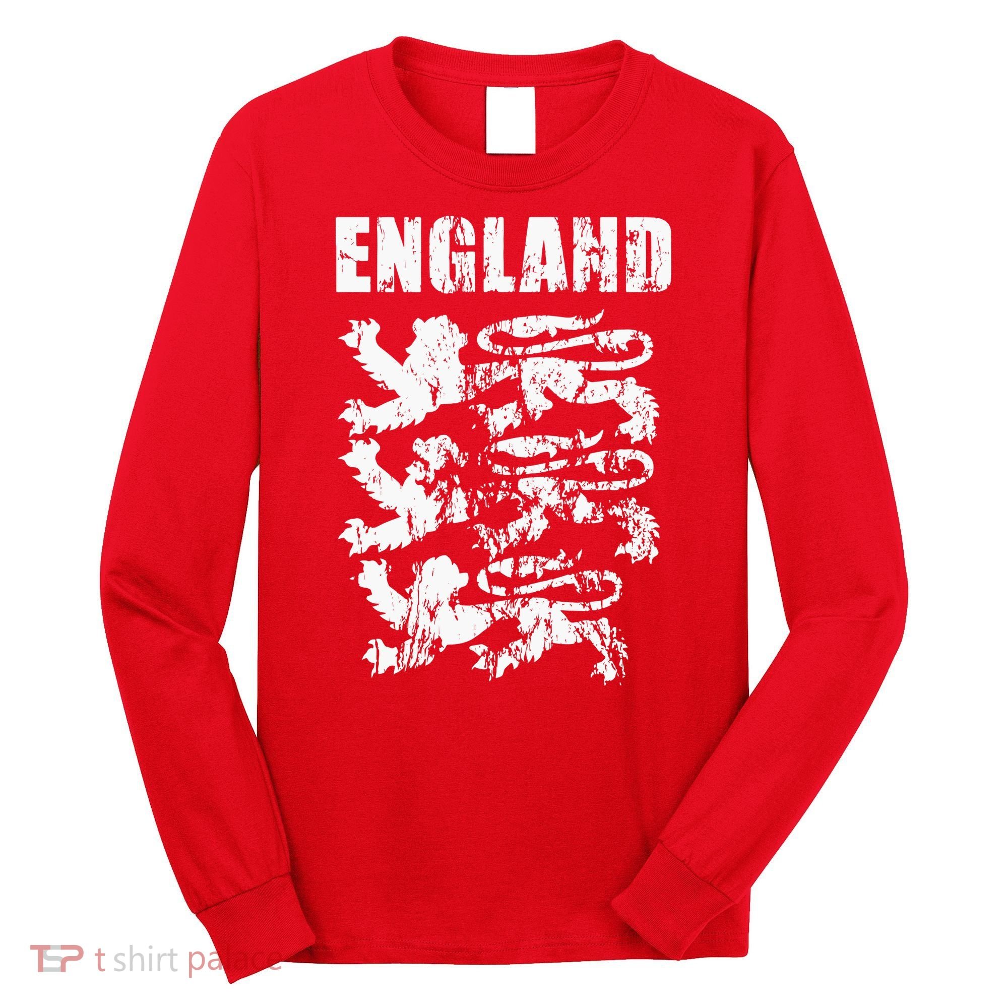 Cool England Flag Long Sleeve Shirt