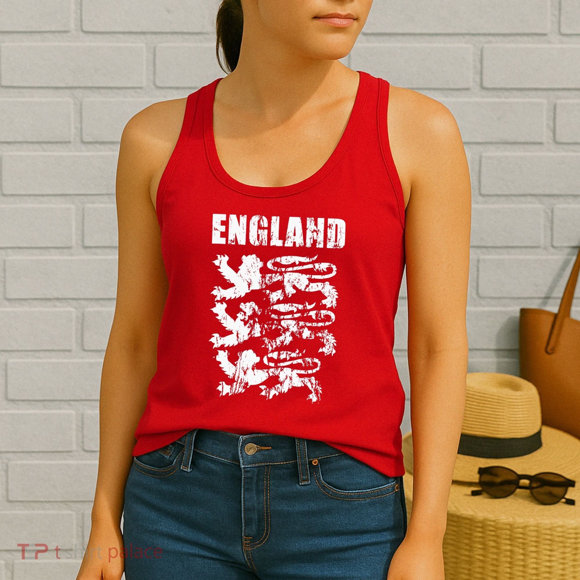 Cool England Flag Women's Tank Top