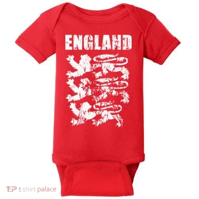 Cool England Flag Baby Bodysuit