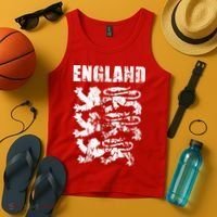 Cool England Flag Tank Top thumb 4