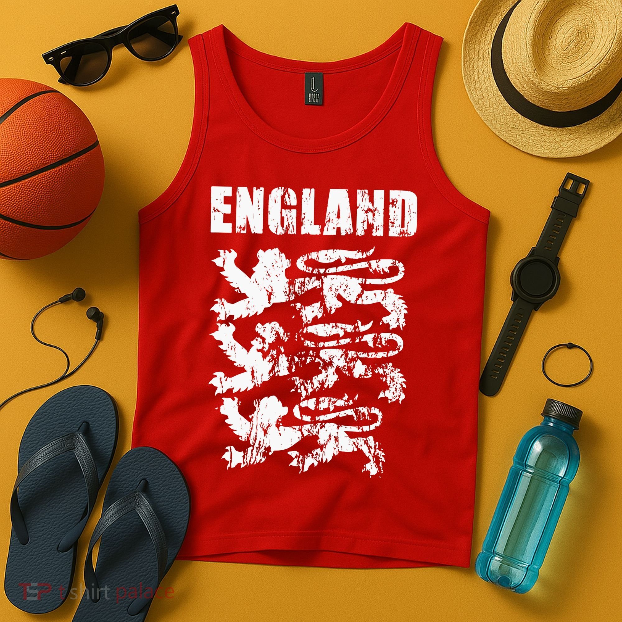 Cool England Flag Tank Top