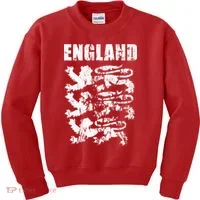 Cool England Flag Kids Sweatshirt thumb 0