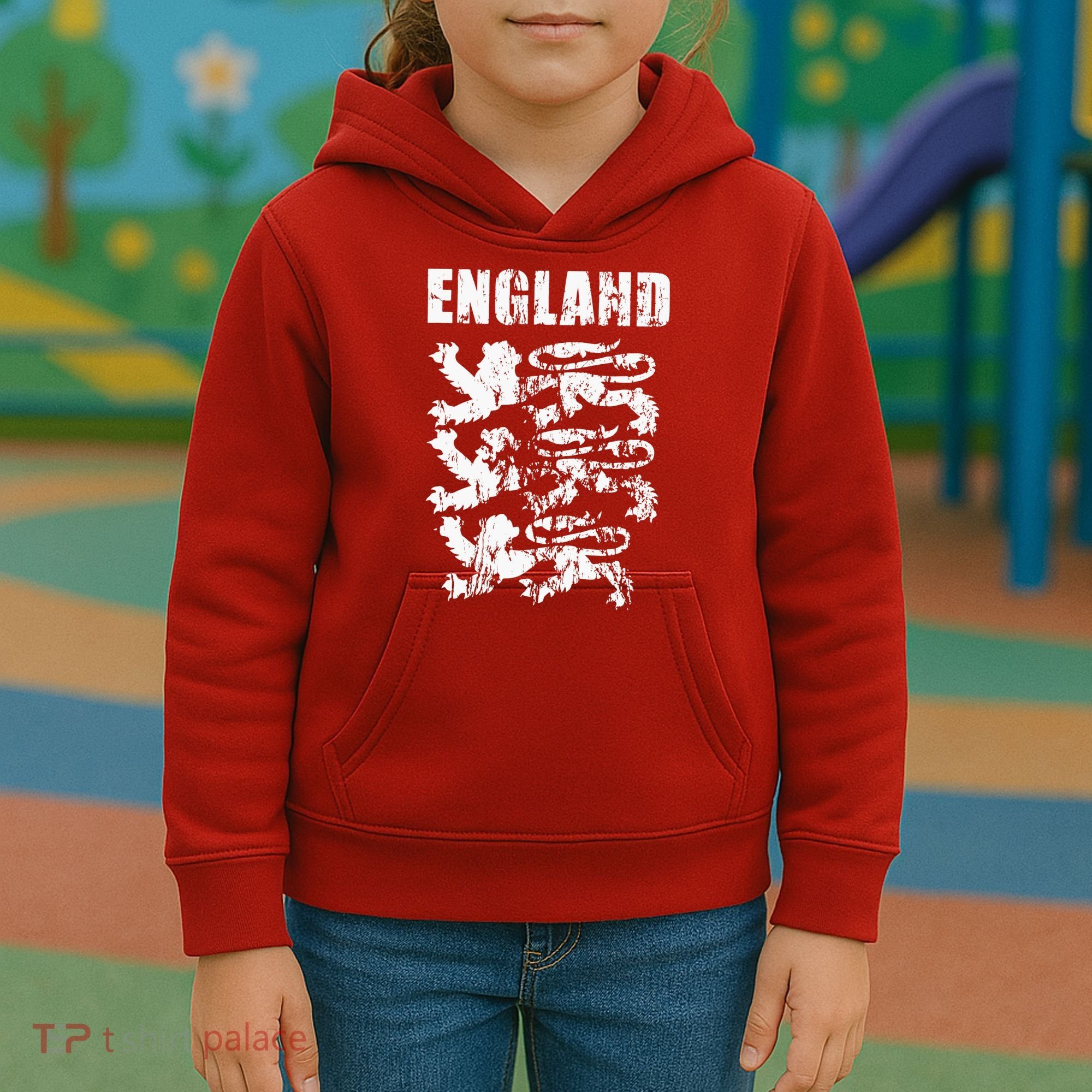 Cool England Flag Kids Hoodie