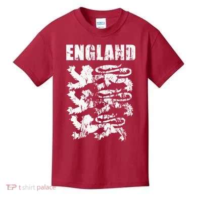 Cool England Flag Kids T-Shirt