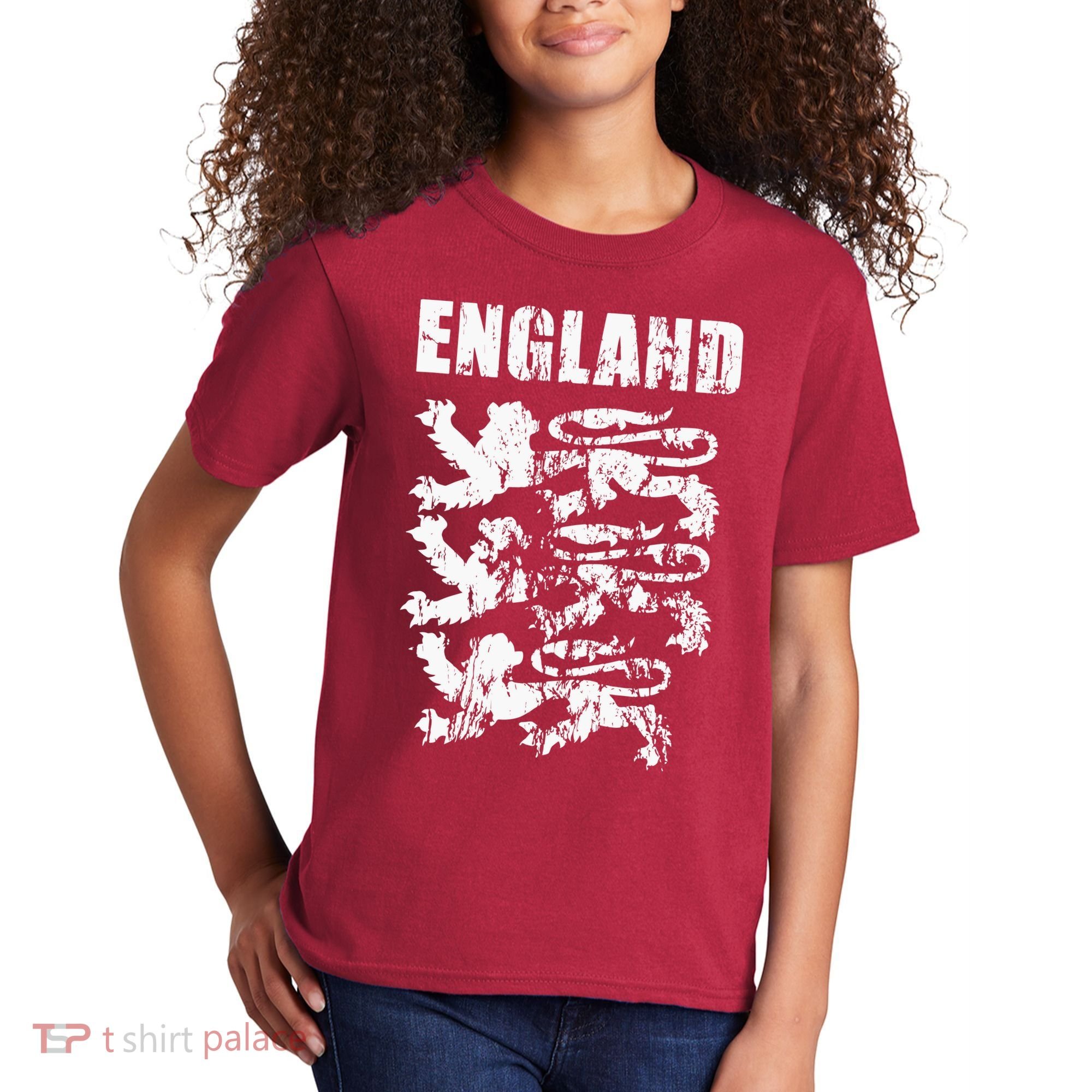 Cool England Flag Kids T-Shirt