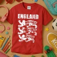 Cool England Flag Kids T-Shirt thumb 3