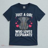 Cool Elephant For Wo Girl African Elephant Lover Zoology T-Shirt thumb 5
