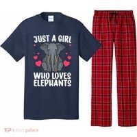 Cool Elephant For Wo Girl African Elephant Lover Zoology Pajama Set thumb 0