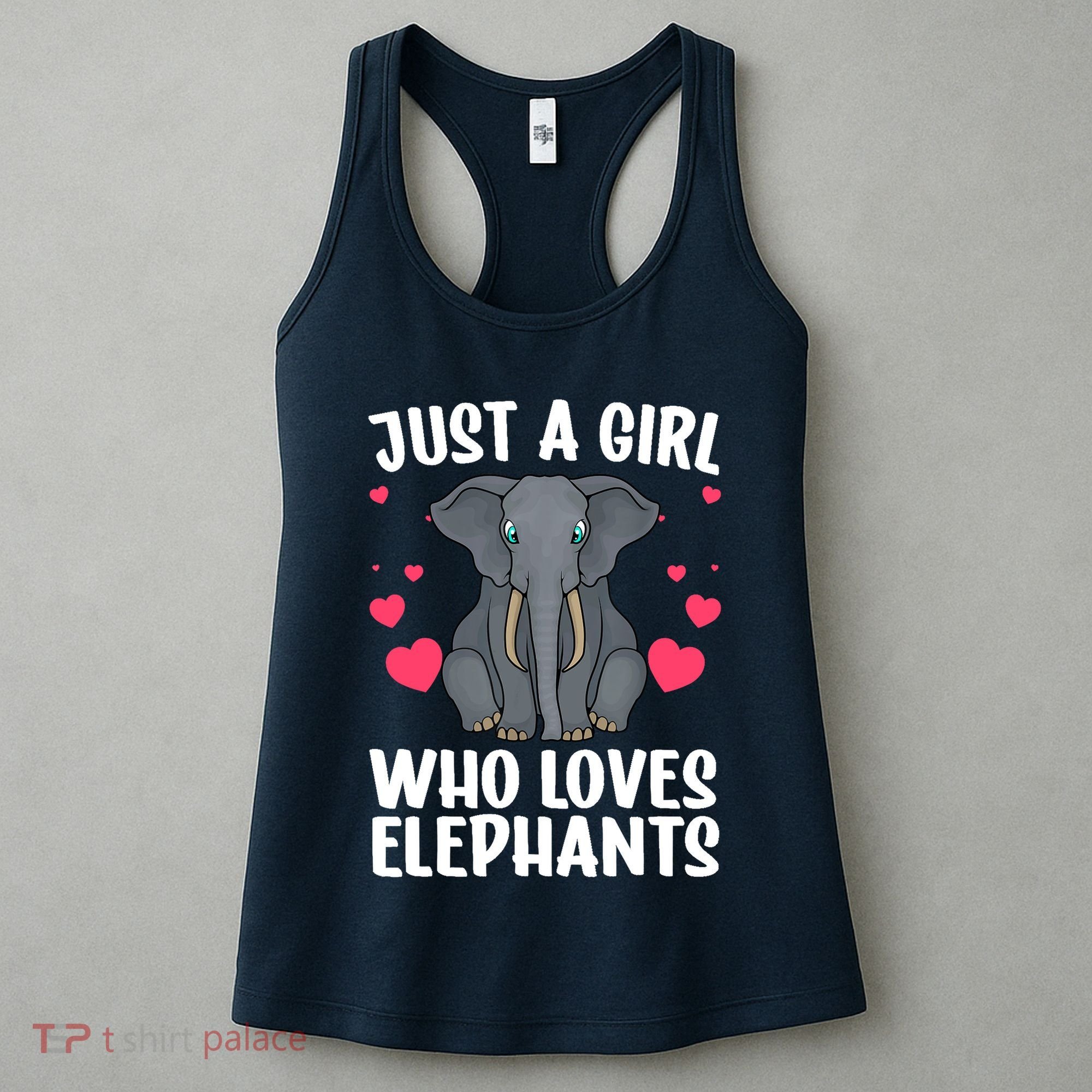 Cool Elephant For Wo Girl African Elephant Lover Zoology Women's Tank Top