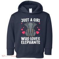 Cool Elephant For Wo Girl African Elephant Lover Zoology Toddler Hoodie thumb 0