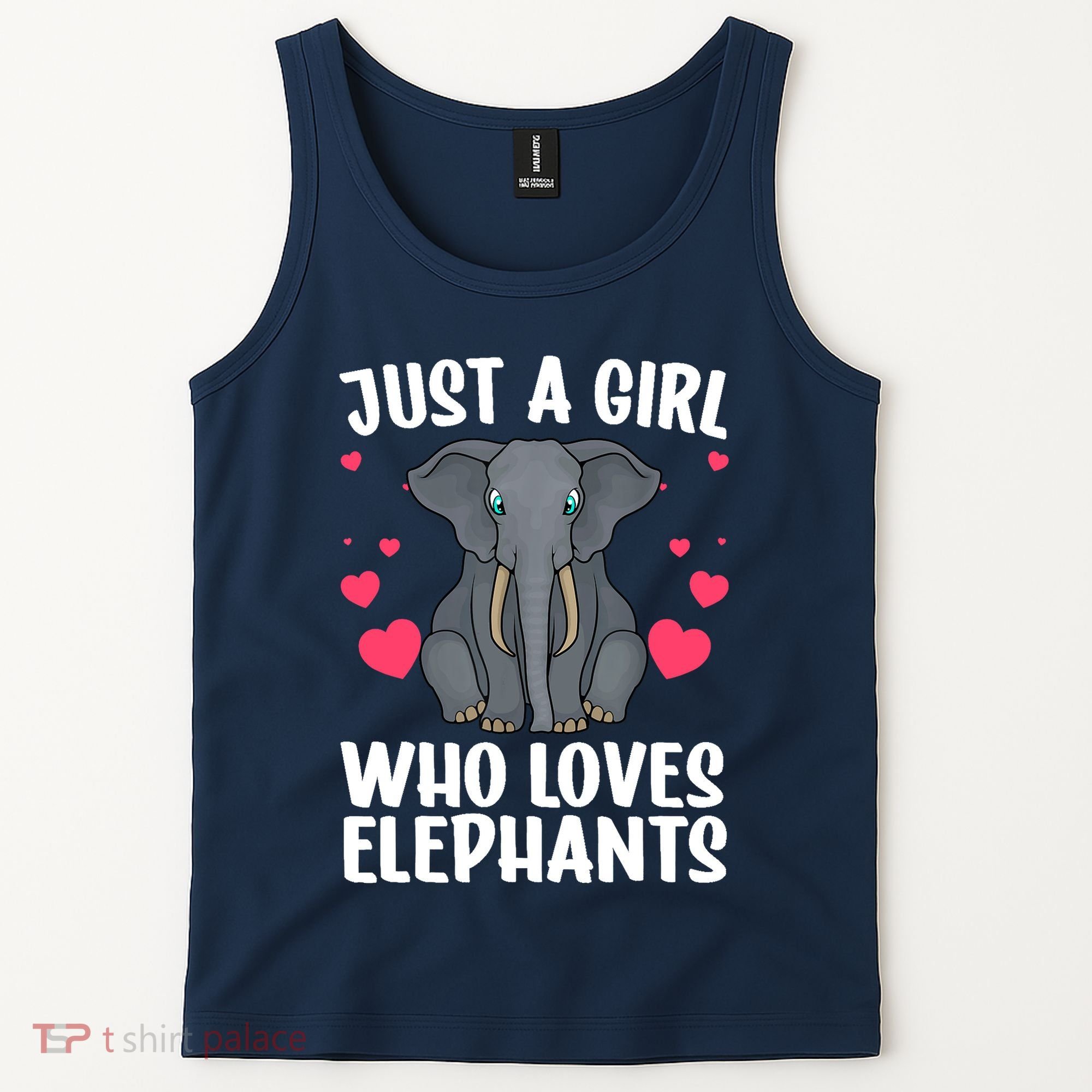 Cool Elephant For Wo Girl African Elephant Lover Zoology Tank Top