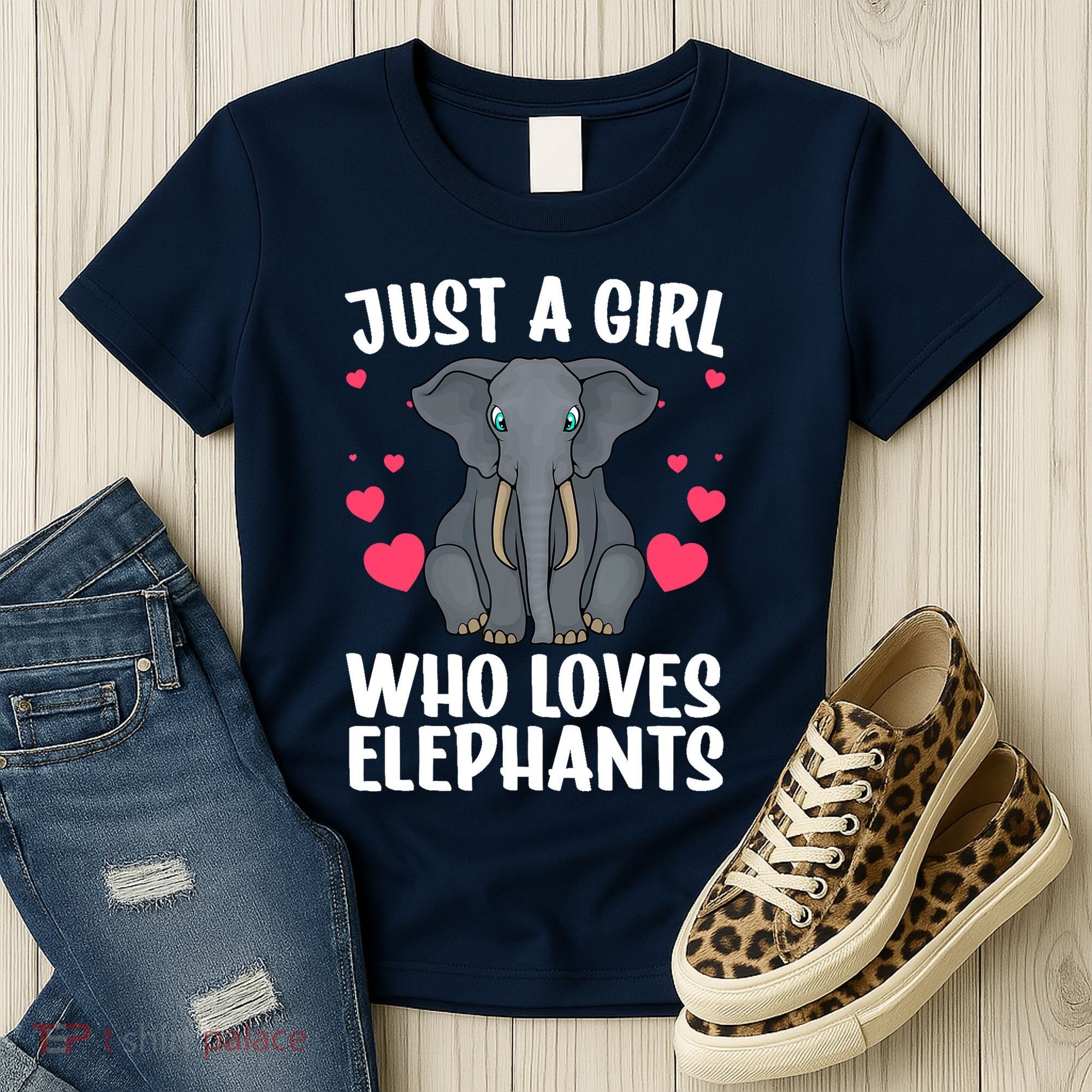 Cool Elephant For Wo Girl African Elephant Lover Zoology Women's T-Shirt