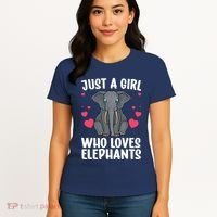 Cool Elephant For Wo Girl African Elephant Lover Zoology Women's T-Shirt thumb 4
