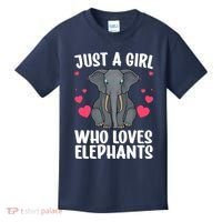 Cool Elephant For Wo Girl African Elephant Lover Zoology Kids T-Shirt thumb 0