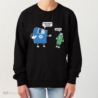 Computer Engineering Father Son Floppy Disk Engineer Women's Sweatshirt thumb 0