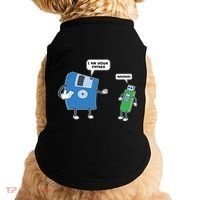 Computer Engineering Father Son Floppy Disk Engineer Doggie Tank thumb 0